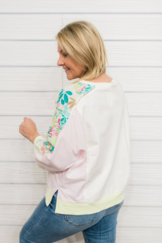 Style Scene Floral Sleeve Top - Bray and Em Boutique