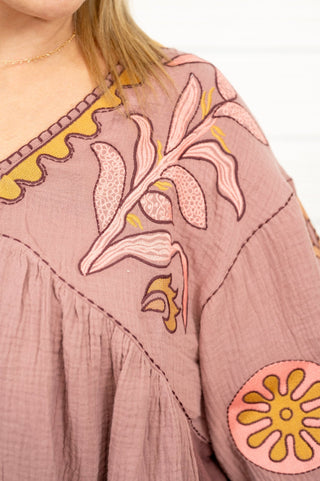 Stylish Envision Embroidered Top - Bray and Em Boutique