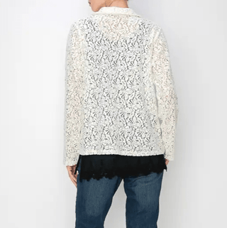 Stylish Twist Sequin Button - Up Shacket - Bray and Em Boutique