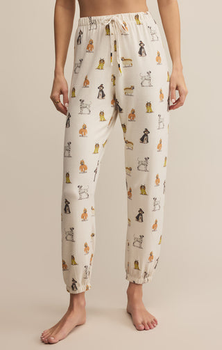 Z-Supply Bow Wow Halloween Joggers