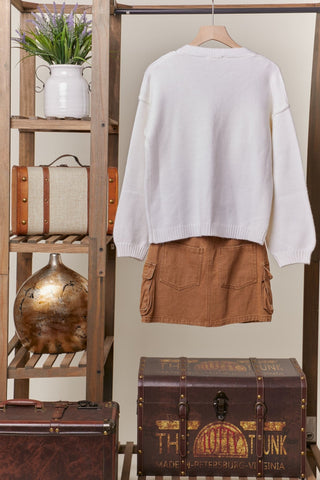 Sugar And Spice Gingerbread Cardigan - Bray and Em Boutique