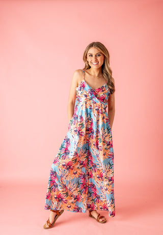 Summertime Sunrise Jumpsuit - Bray and Em Boutique