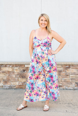 Summertime Sunrise Jumpsuit - Bray and Em Boutique