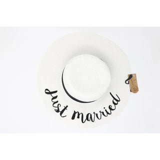 CC Beanie Bridal Script Sun Hat