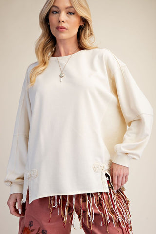 Sunday Sweet Terry Top - Bray and Em Boutique