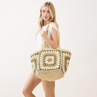 Sunny Days Crochet Tote Bag - Bray and Em Boutique