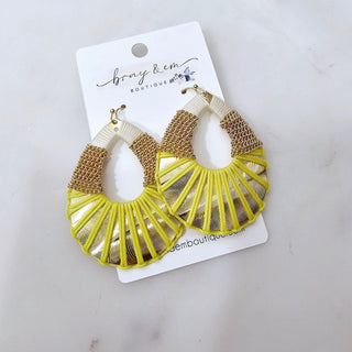 Sunrise Teardrop Earrings - Bray and Em Boutique