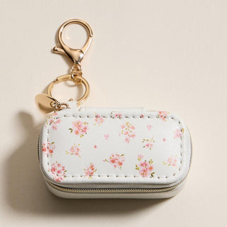 Sweet Blooms Travel Jewelry Case Keychain - Bray and Em Boutique