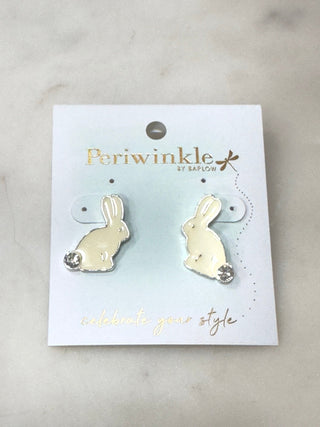 Sweet Bunny Stud Earrings - Bray and Em Boutique