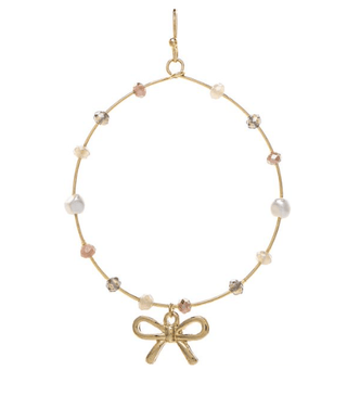 Sweet Elegance Bow Hoop Earrings - Bray and Em Boutique