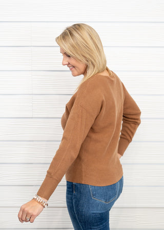 Take On The Town Ribbed Sweater - Bray and Em Boutique