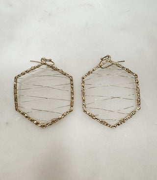 Taking Shape Hexagon Shape Earrings - Bray and Em Boutique
