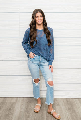 Talk All About It Knit Sweater - Bray and Em Boutique