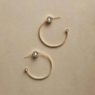 Talk Of The Town Hoop Earring - Bray and Em Boutique