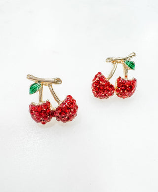 Tasty Devine Cherry Earrings - Bray and Em Boutique
