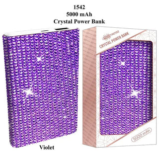 Tech Trendz: 10,000 Mah Crystal Power Bank - Bray and Em Boutique
