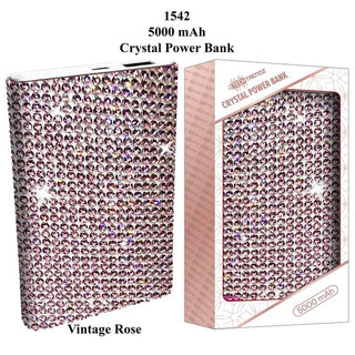 Tech Trendz: 10,000 Mah Crystal Power Bank - Bray and Em Boutique