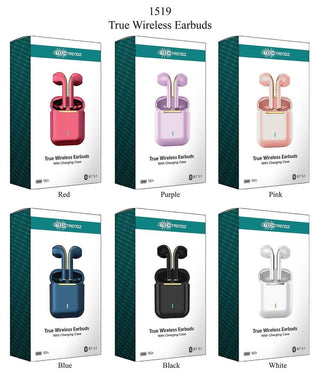Tech Trendz: Metallic True Wireless Earbuds w/Case - Bray and Em Boutique