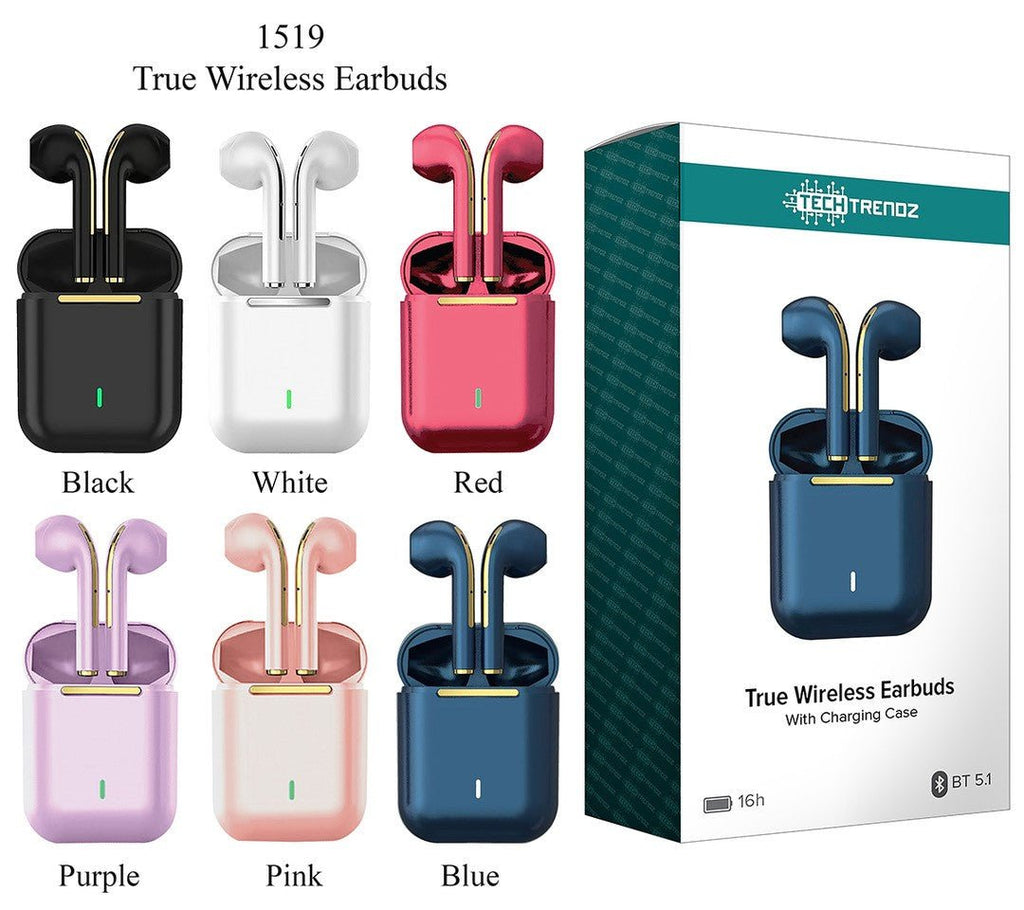 Tech Trendz: Metallic True Wireless Earbuds w/Case – Bray and Em Boutique
