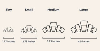 Teleties Classic Hair Clip - Holiday - Bray and Em Boutique