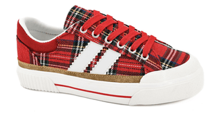 That's Her Plaid Sneaker - Bray and Em Boutique