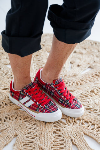 That's Her Plaid Sneaker - Bray and Em Boutique