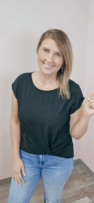 The Ashley Knot Top - Bray and Em Boutique