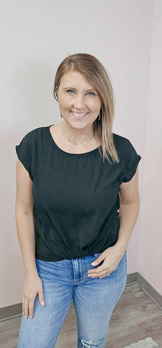 The Ashley Knot Top - Bray and Em Boutique