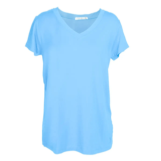 The Blossom Luxe V - Neck T-Shirt - Bray and Em Boutique
