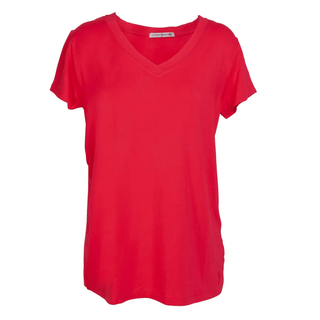 The Blossom Luxe V - Neck T-Shirt - Bray and Em Boutique