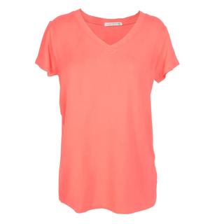 The Blossom Luxe V - Neck T-Shirt - Bray and Em Boutique
