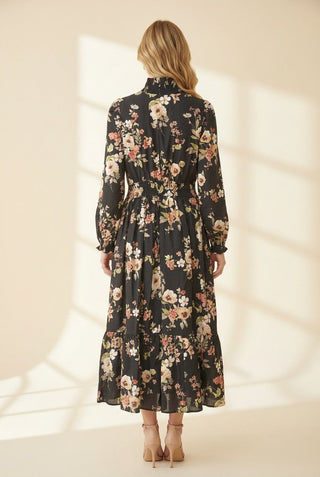The Botanical Gardens Midi Dress - Bray and Em Boutique
