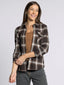 Coffee/Ivory Plaid