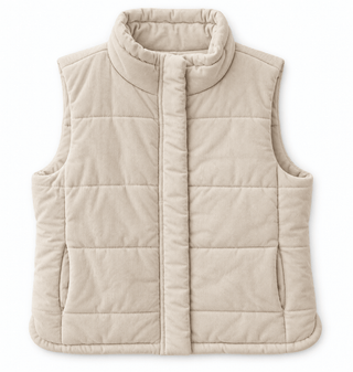 The Corduroy Puffer Vest - Bray and Em Boutique