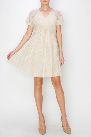 The Fleur Lace Dress - Bray and Em Boutique