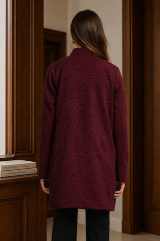 The Jacquard Statement Jacket - Bray and Em Boutique