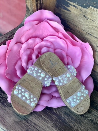 The Pearl Clear Sandal - Bray and Em Boutique