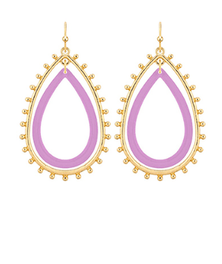 The Radiant Edge Teardrop Earrings - Bray and Em Boutique