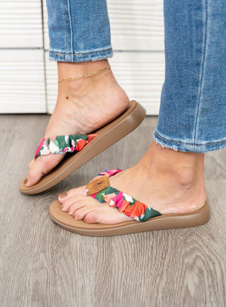 The Ripple Flip Flop - Floral - Bray and Em Boutique