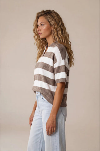 The Soft Stripe Sweater - Bray and Em Boutique
