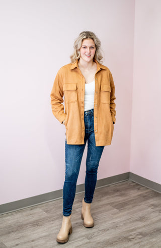 Thinking of Love Shacket - Bray and Em Boutique
