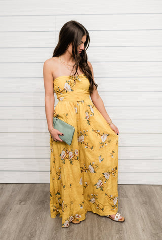 This Is Your Chance Floral Jumpsuit - Bray and Em Boutique