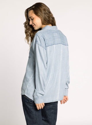 Thread & Supply: The Helena Striped Shirt - Bray and Em Boutique