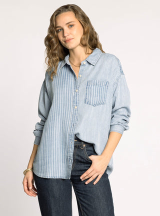 Thread & Supply: The Helena Striped Shirt - Bray and Em Boutique