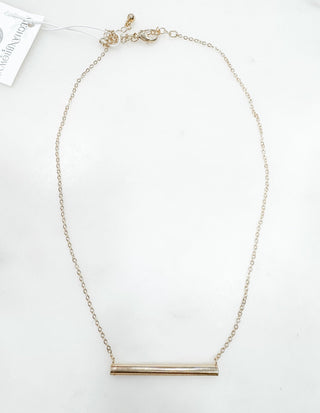 Thrive Time Bar Pendant Necklace - Bray and Em Boutique