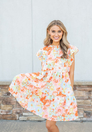 Through My Eyes Floral Mini Dress - Bray and Em Boutique