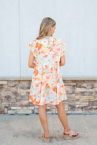 Through My Eyes Floral Mini Dress - Bray and Em Boutique