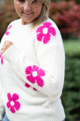 Through the Flowers Sweater - Bray and Em Boutique