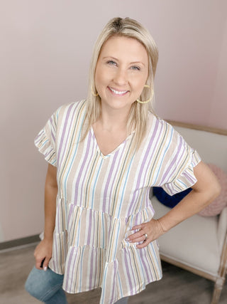 Tiered Summer Top - Bray and Em Boutique