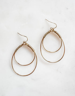 Timeless Flicker Tear Drop Earring - Bray and Em Boutique